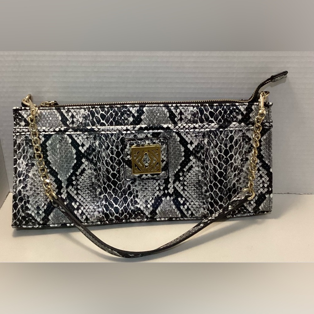 Kate Landry Snake Skin Look Purse shoulder bag